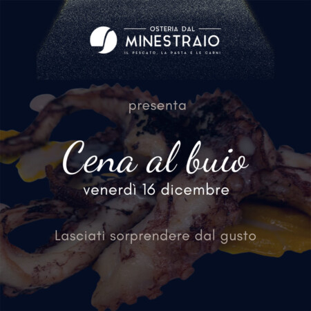 Cena al Buio – La cena più misteriosa del Minestraio